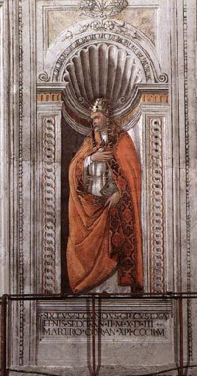 BOTTICELLI, Sandro St Sixtus II oil painting picture